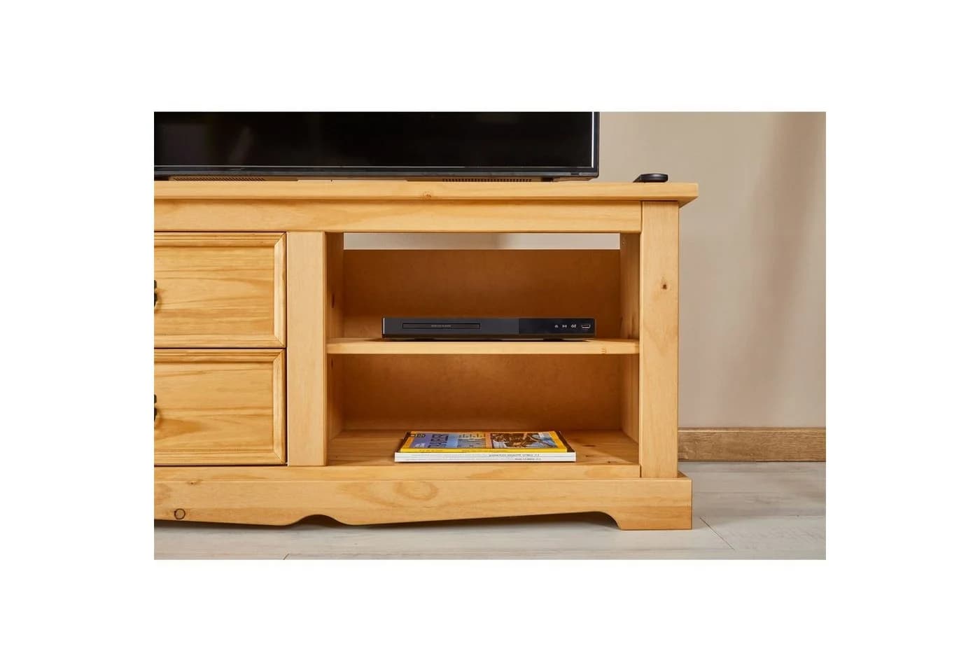 IDIMEX Lowboard TEQUILA TV Bank Massivholz Landhausstil - Bild 5
