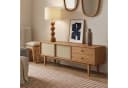 IDIMEX Lowboard SIMONA TV Schrank Eiche Massivholz Rattan Bild 2