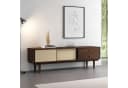 IDIMEX Lowboard SIMNOA TV-Board 75" Nussbaum Massivholz Mid-Century Bild 3