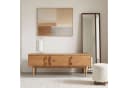 IDIMEX Lowboard TECCA, Sideboard 3 Türen Massivholz Kiefer Eiche Bild 2