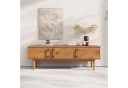 IDIMEX Lowboard TECCA, Sideboard 3 Türen Massivholz Kiefer Eiche Bild 3