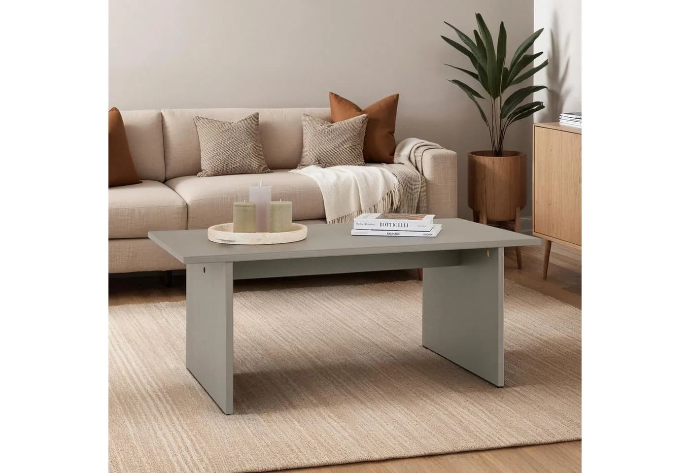 IDIMEX Couchtisch SALTO Grau Massivholz Kiefer - Bild 2