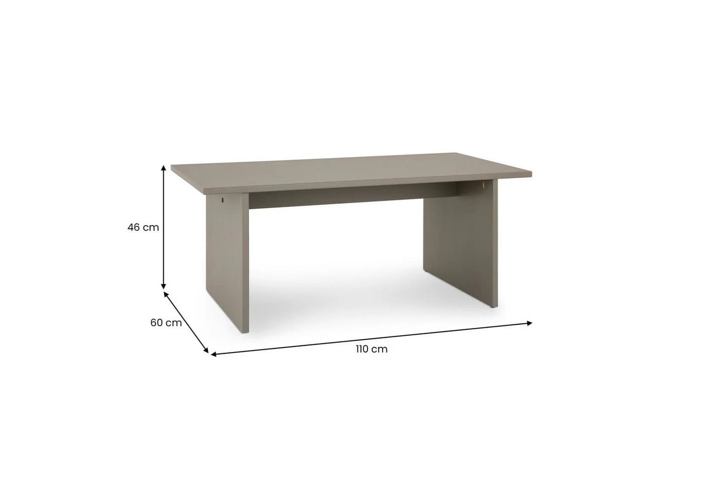 IDIMEX Couchtisch SALTO Grau Massivholz Kiefer - Bild 5