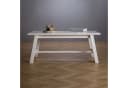IDIMEX Couchtisch LUZERNA Weiß Massivholz Modern Bild 1