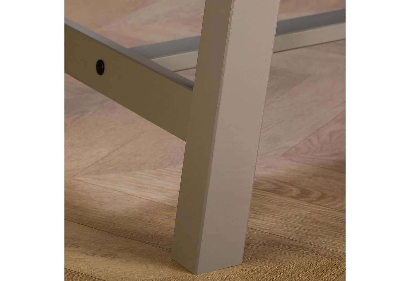 IDIMEX Couchtisch LUZERNA Grau Massivholz Modern - Bild 5