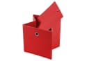 IDIMEX Aufbewahrungsbox ELA 2er Set Rot Stoff Bild 1