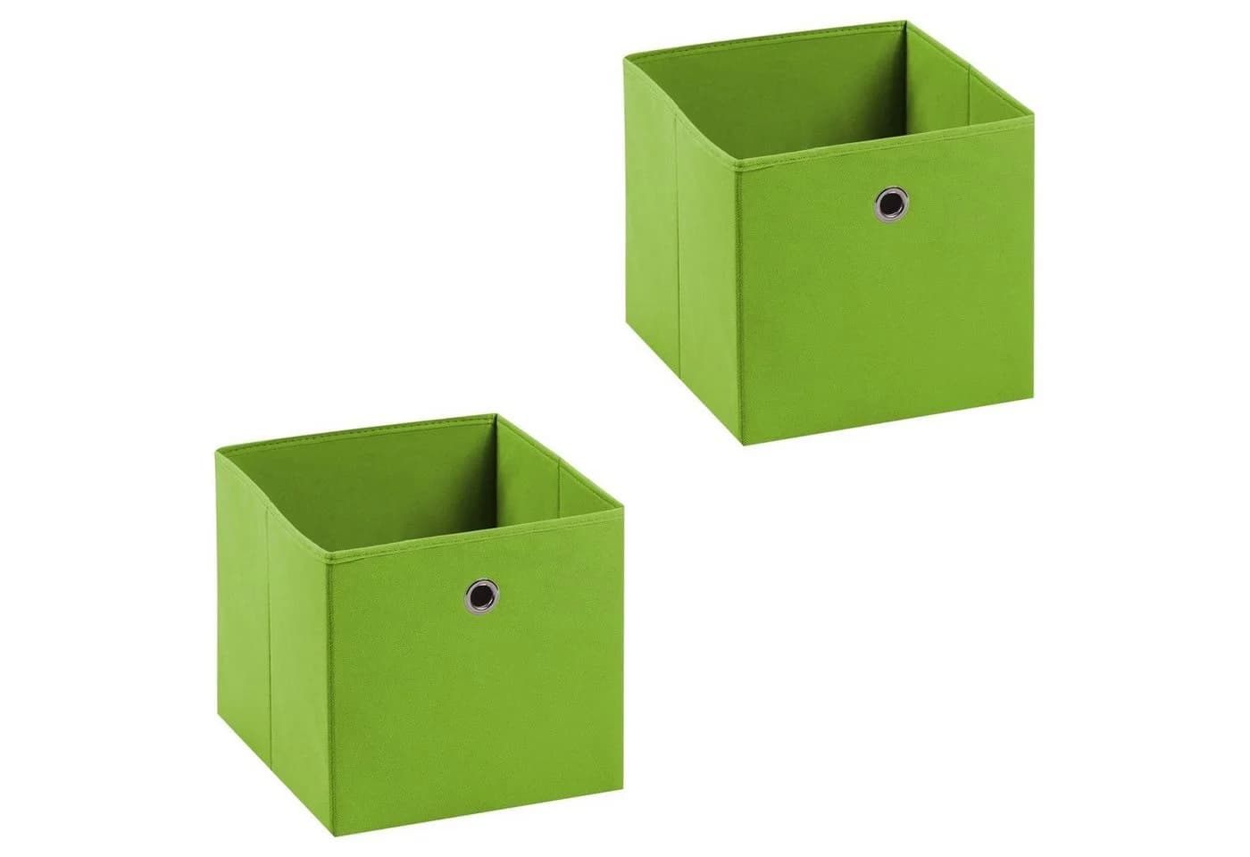 IDIMEX Aufbewahrungsbox ELA 2er Set Grün Stoff - Bild 2