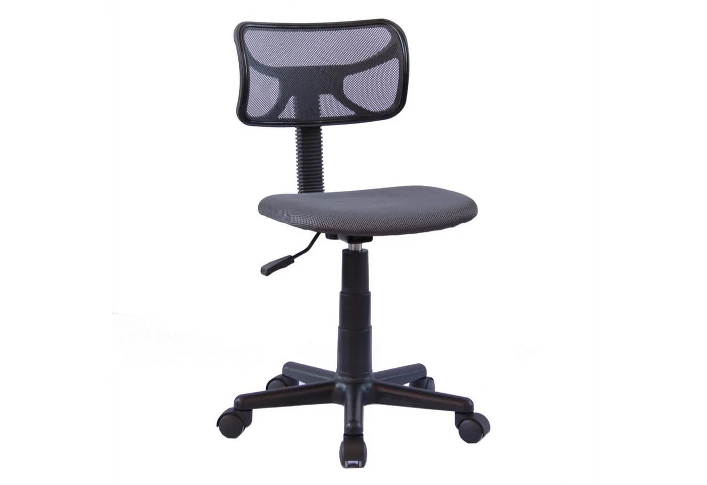 IDIMEX Kinderdrehstuhl MILAN Grau Ergonomisch Höhenverstellbar