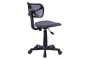 IDIMEX Kinderdrehstuhl MILAN Grau Ergonomisch Höhenverstellbar Bild 4