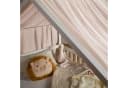IDIMEX Betthimmel LIAN Musselin Baldachin Beige Bild 1