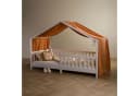 IDIMEX Betthimmel LIAN Musselin Baldachin Orange Bild 2