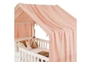 IDIMEX Betthimmel LIAN Rosa mit Pompons aus Baumwolle Bild 4