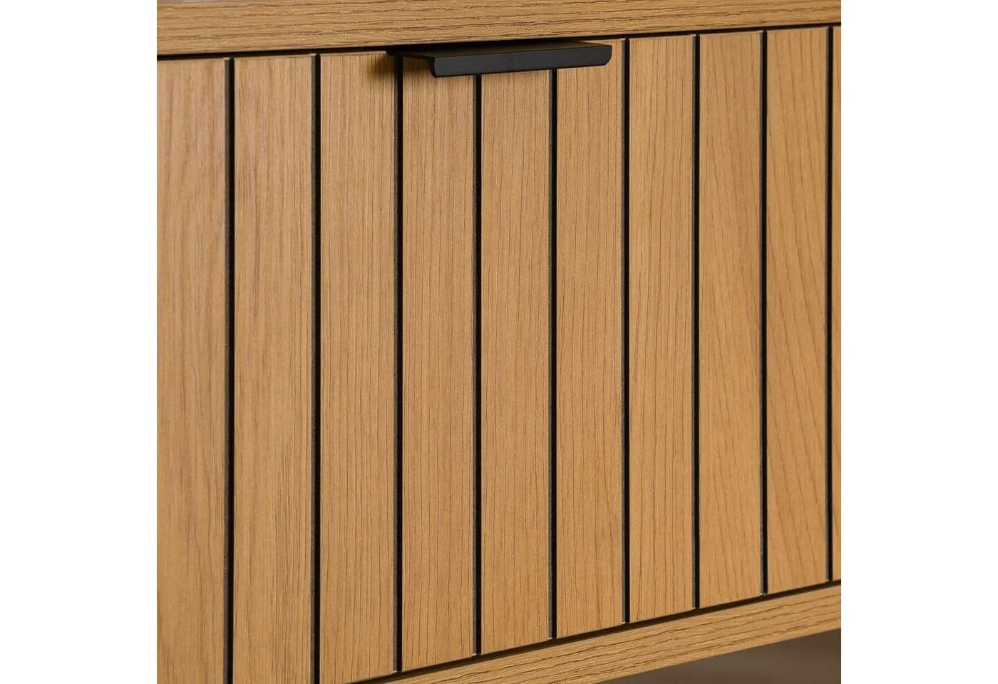 IDIMEX Konsolentisch SELO mit 2 Schubladen und Rillen-Design - Bild 4