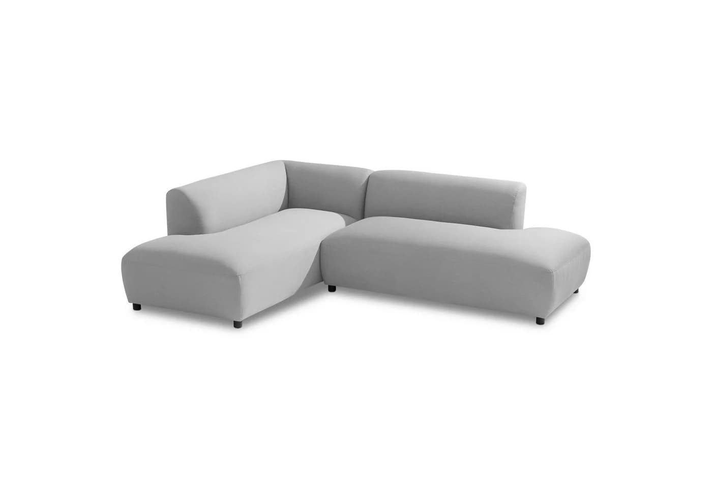 IDIMEX Gartensofa CALABRIA Grau mit Chaise Lounge - Bild 1