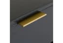 IDIMEX Nachttisch BORA Schwarz Massivholz mit Schublade Bild 5