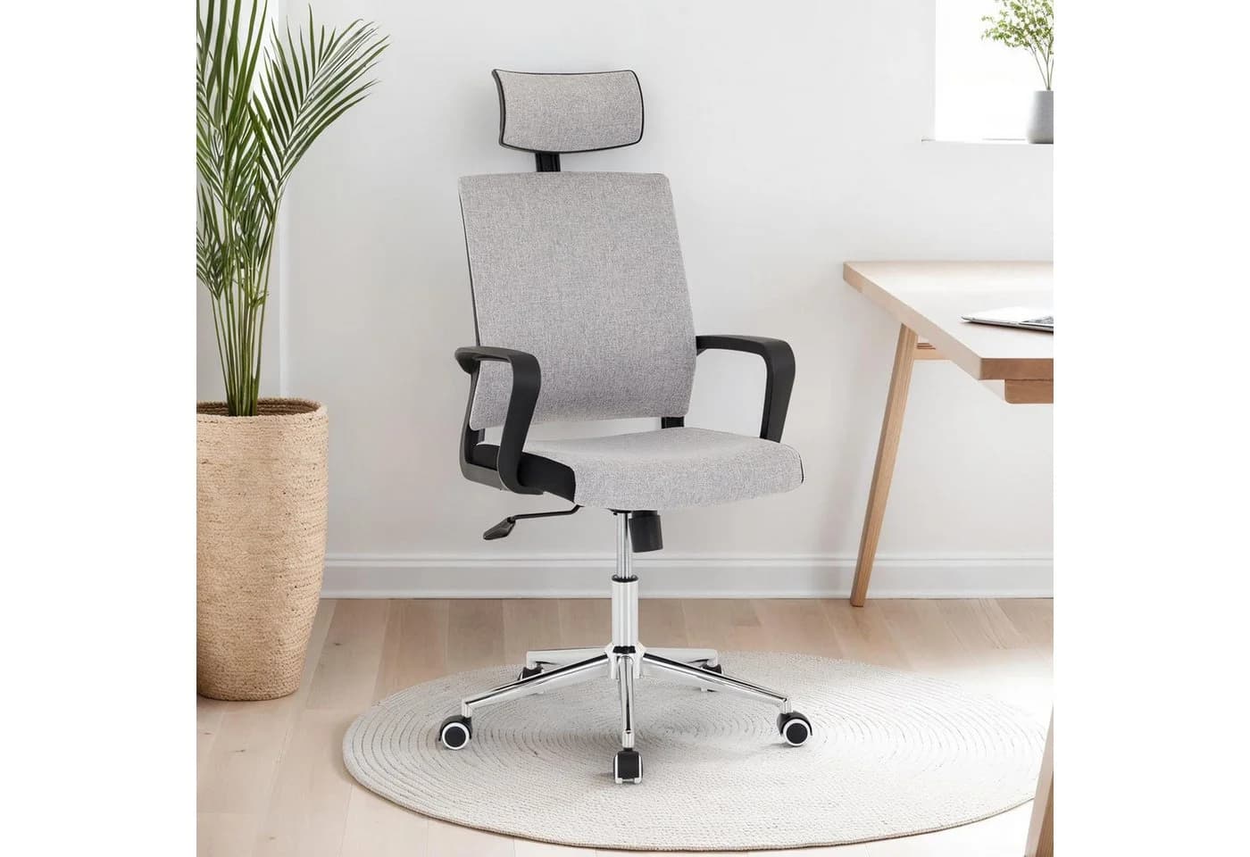IDIMEX Drehstuhl HERRY Ergonomisch Grau - Bild 2