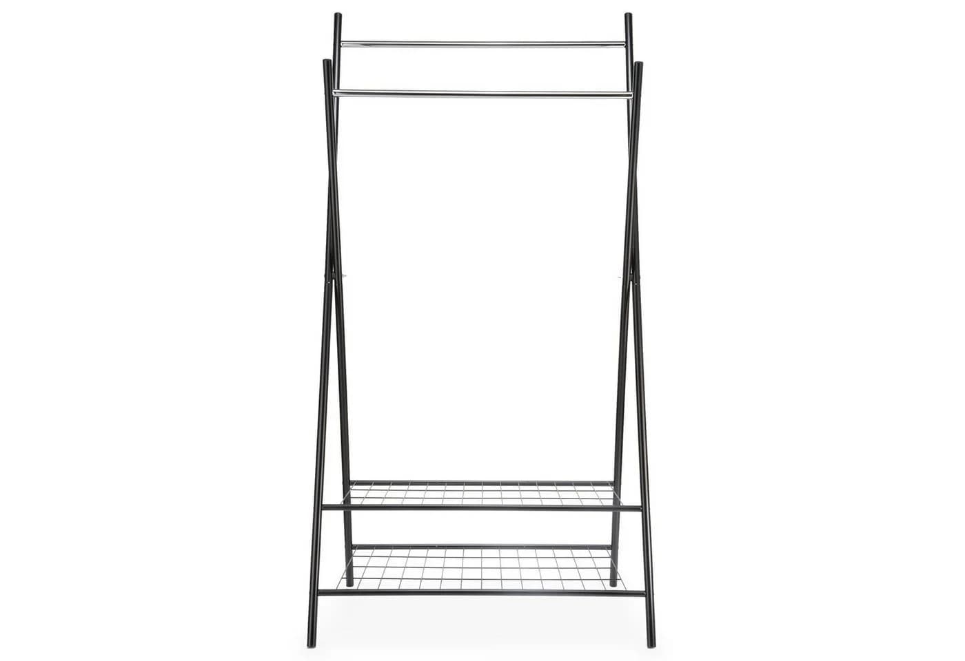 IDIMEX Kleiderständer RUBY Standgarderobe chrom/schwarz