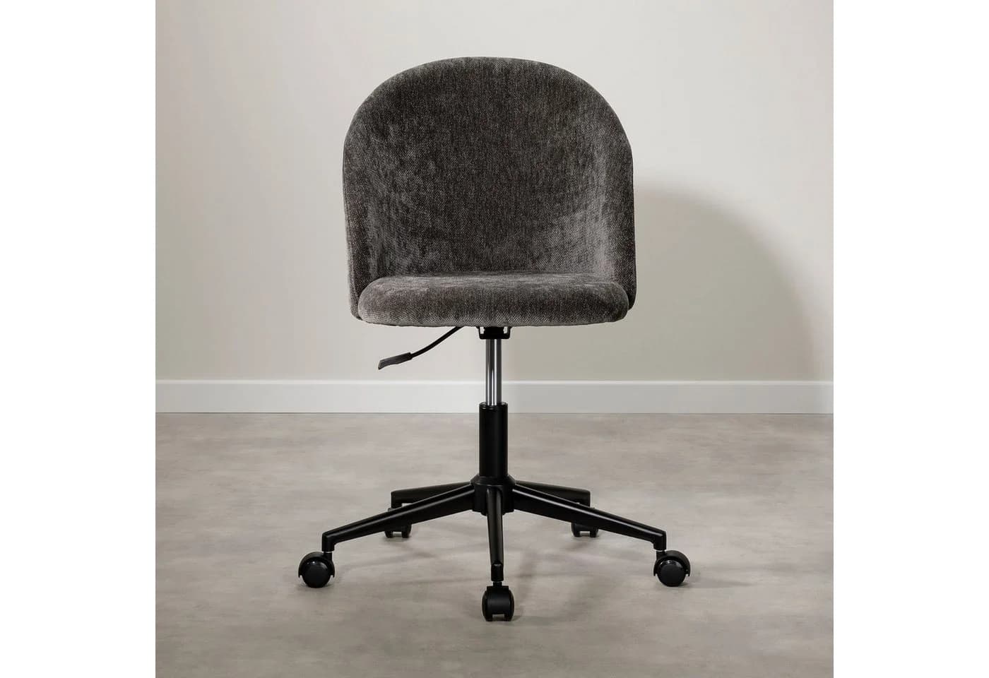 IDIMEX Drehstuhl YENGA Ergonomischer Bürostuhl Anthrazit Stoff
