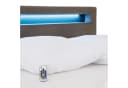 IDIMEX Polsterbett LASHIO Samt Greige mit LED-Beleuchtung Bild 3