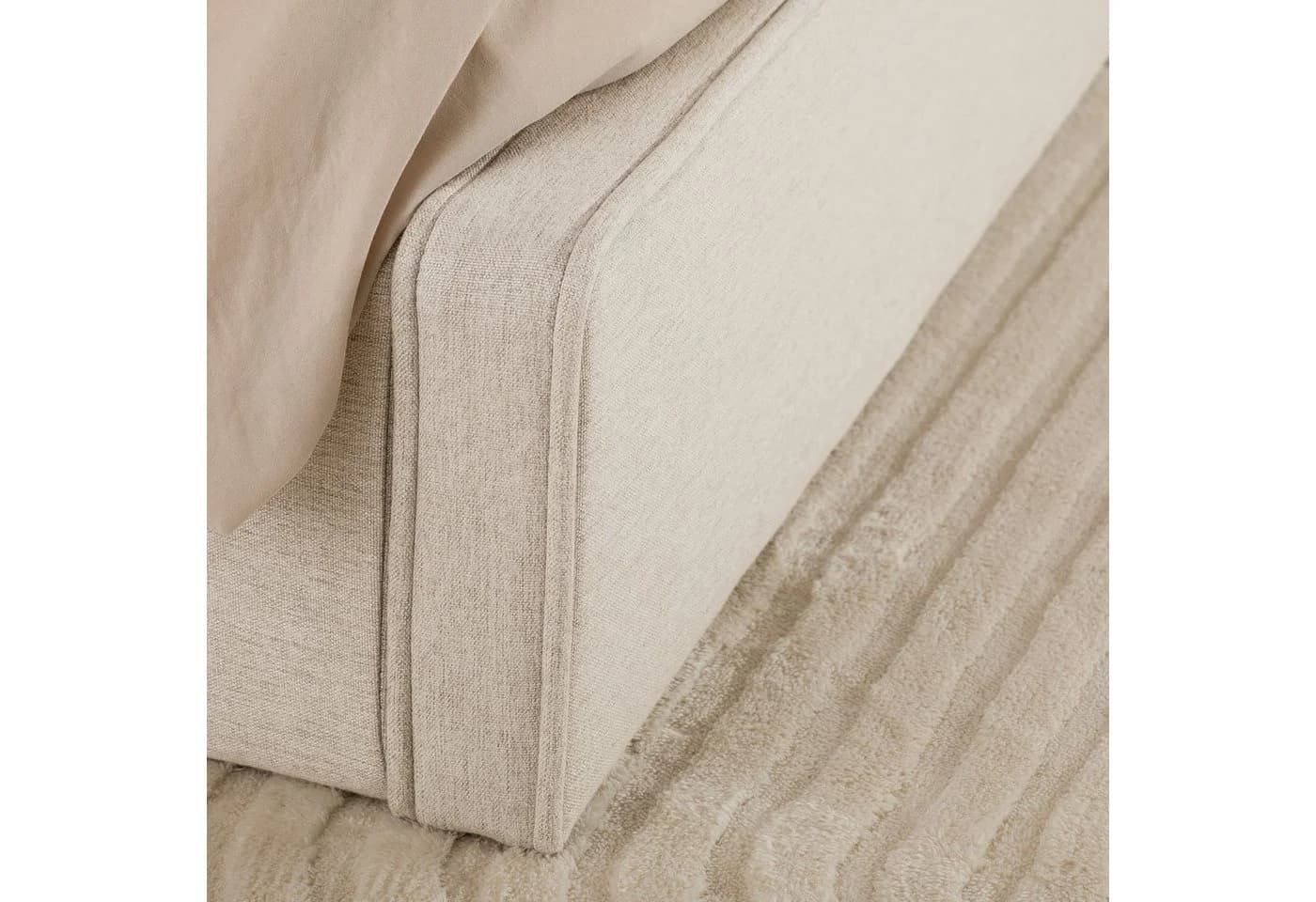 IDIMEX Polsterbett MARINI 140x200 cm Beige - Bild 3