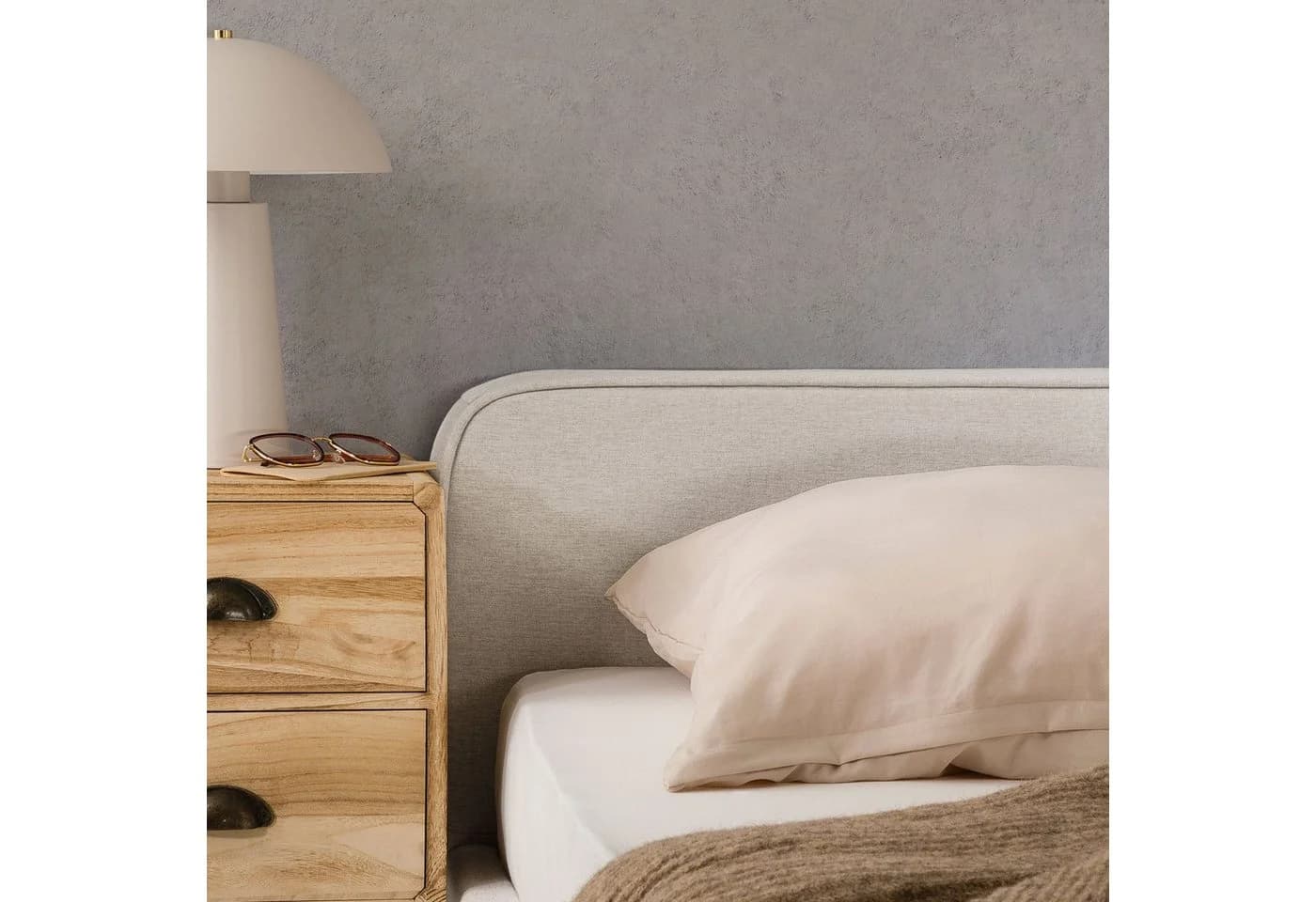 IDIMEX Polsterbett MARINI 140x200 cm Beige - Bild 4