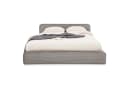 IDIMEX Polsterbett CURSIO Doppelbett 140x200 cm Grau Bild 1