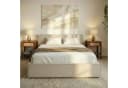 IDIMEX Polsterbett PESARO Doppelbett 160x200 cm Beige Bild 1