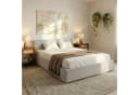IDIMEX Polsterbett PESARO Doppelbett 140x200 cm Hellgrau Bild 2