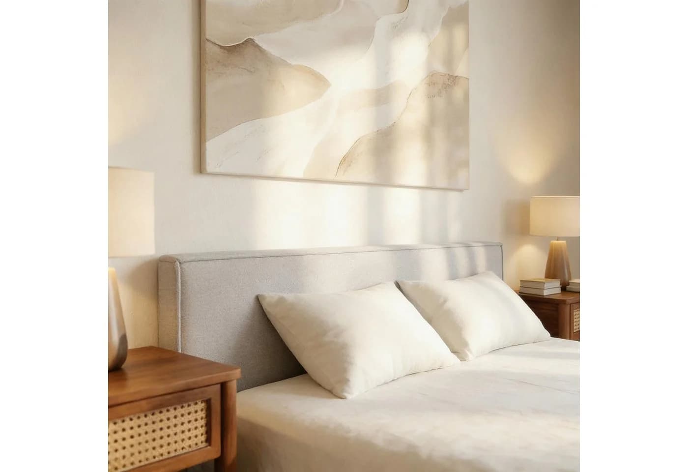 IDIMEX Polsterbett PESARO Doppelbett 140x200 cm Hellgrau - Bild 3