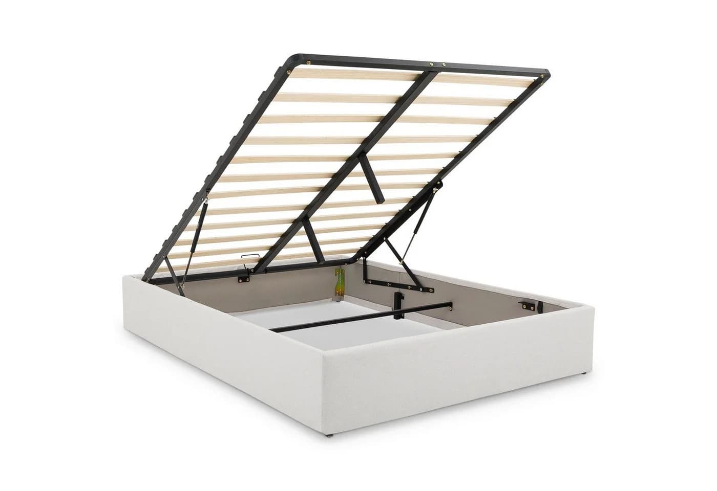 IDIMEX Futonbett BLISS Grau mit Bettkasten und Lattenrost - Bild 4