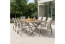 IDIMEX Garten-Essgruppe WINDY 9-tlg. Alu WPC Beige/Grau Bild 2