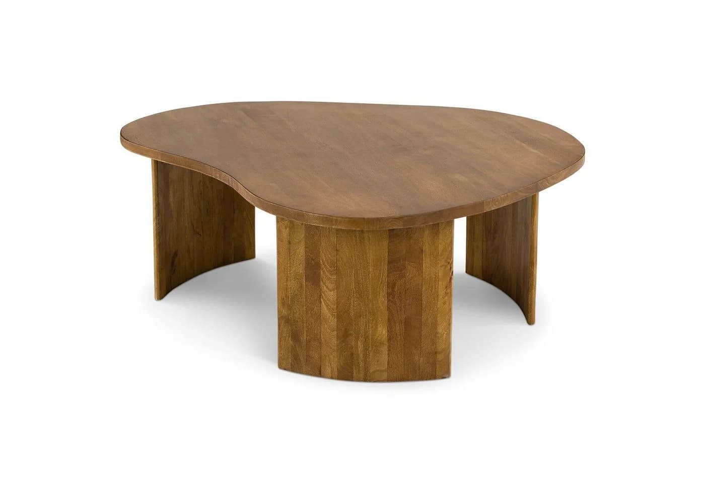 IDIMEX Couchtisch CALUA aus massivem Mangoholz, Hellbraun, Organisch - Bild 3