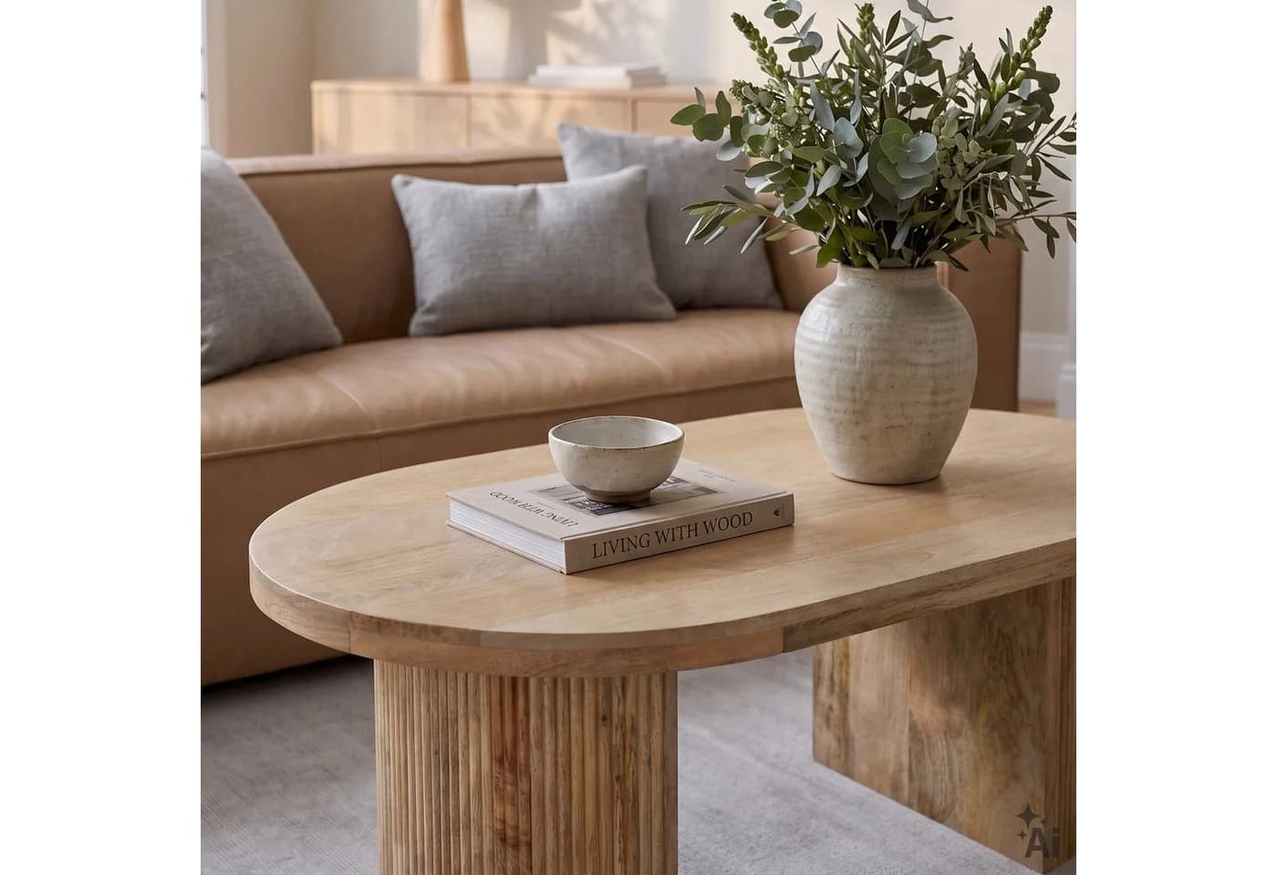 IDIMEX Couchtisch AMBA massivem Mangoholz Natur - Bild 3