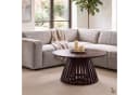 IDIMEX Couchtisch AMILA Mangoholz rund dunkelbraun Bild 2