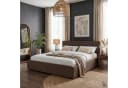 IDIMEX Polsterbett CALM Greige Modernes Design Bild 2