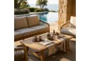 IDIMEX Gartenlounge-Set SANYA 4-tlg. Akazienholz Beige Bild 3