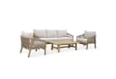 IDIMEX Gartenlounge-Set SANYA 4-tlg. Akazienholz Beige Bild 4