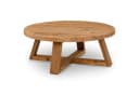 IDIMEX Couchtisch KYOTO Rund aus recyceltem Massivholz Natur Bild 3