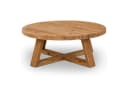 IDIMEX Couchtisch KYOTO Rund aus recyceltem Massivholz Natur Bild 4