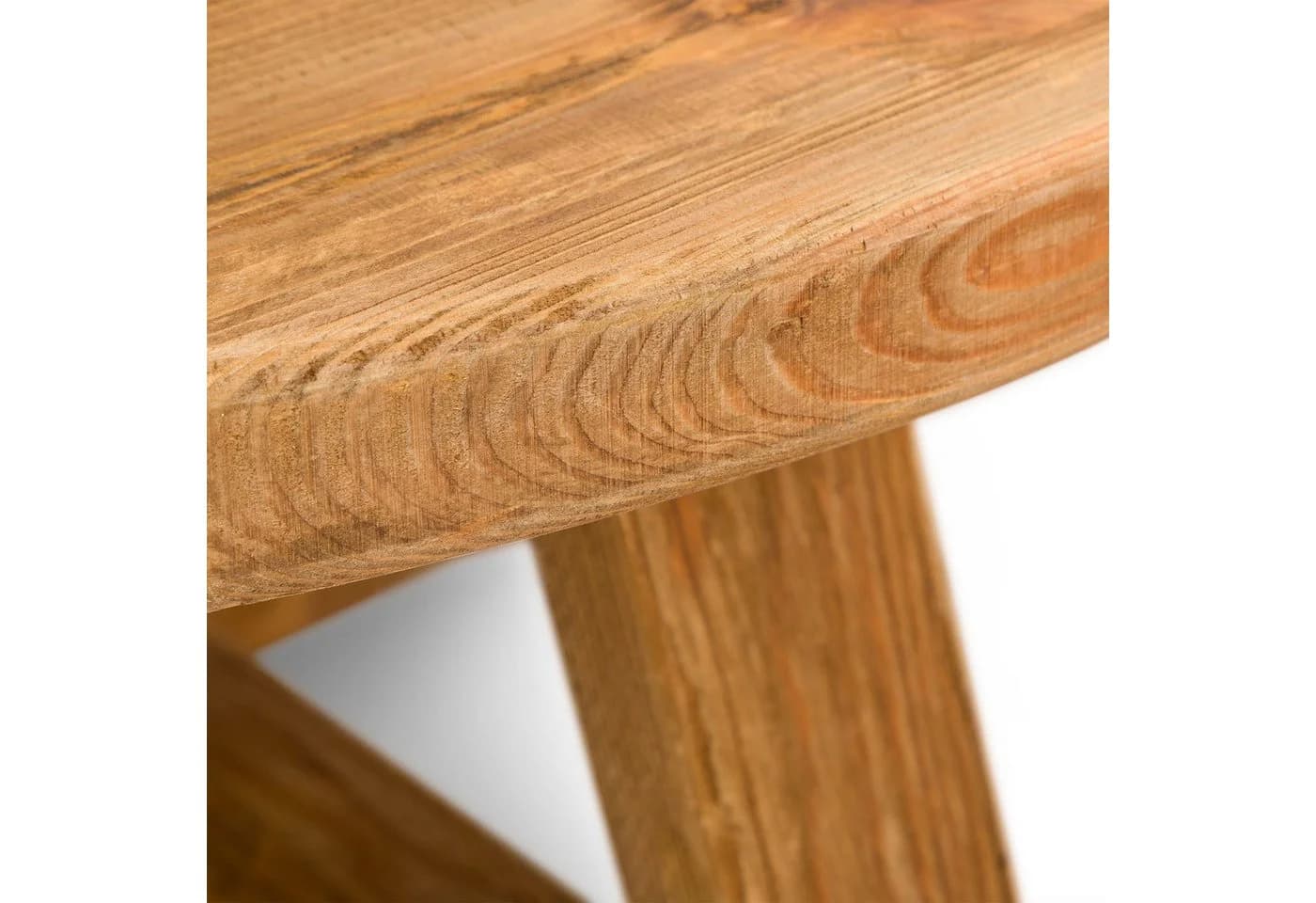 IDIMEX Couchtisch KYOTO Rund aus recyceltem Massivholz Natur - Bild 5