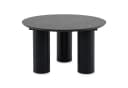 IDIMEX Couchtisch ESTER Schwarz Rund MDF Bild 3