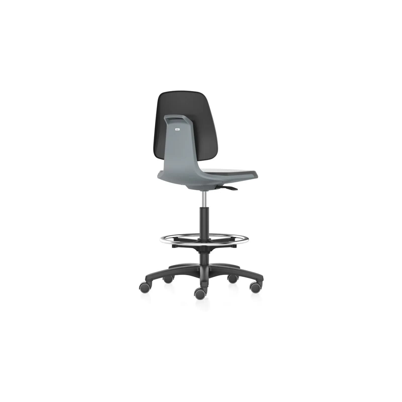 bimos Arbeitsstuhl Labsit 4 K-Leder Anthrazit