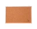 FRANKEN Pinnwand CC-KT4060E Kork mit Holzrahmen Braun Bild 1