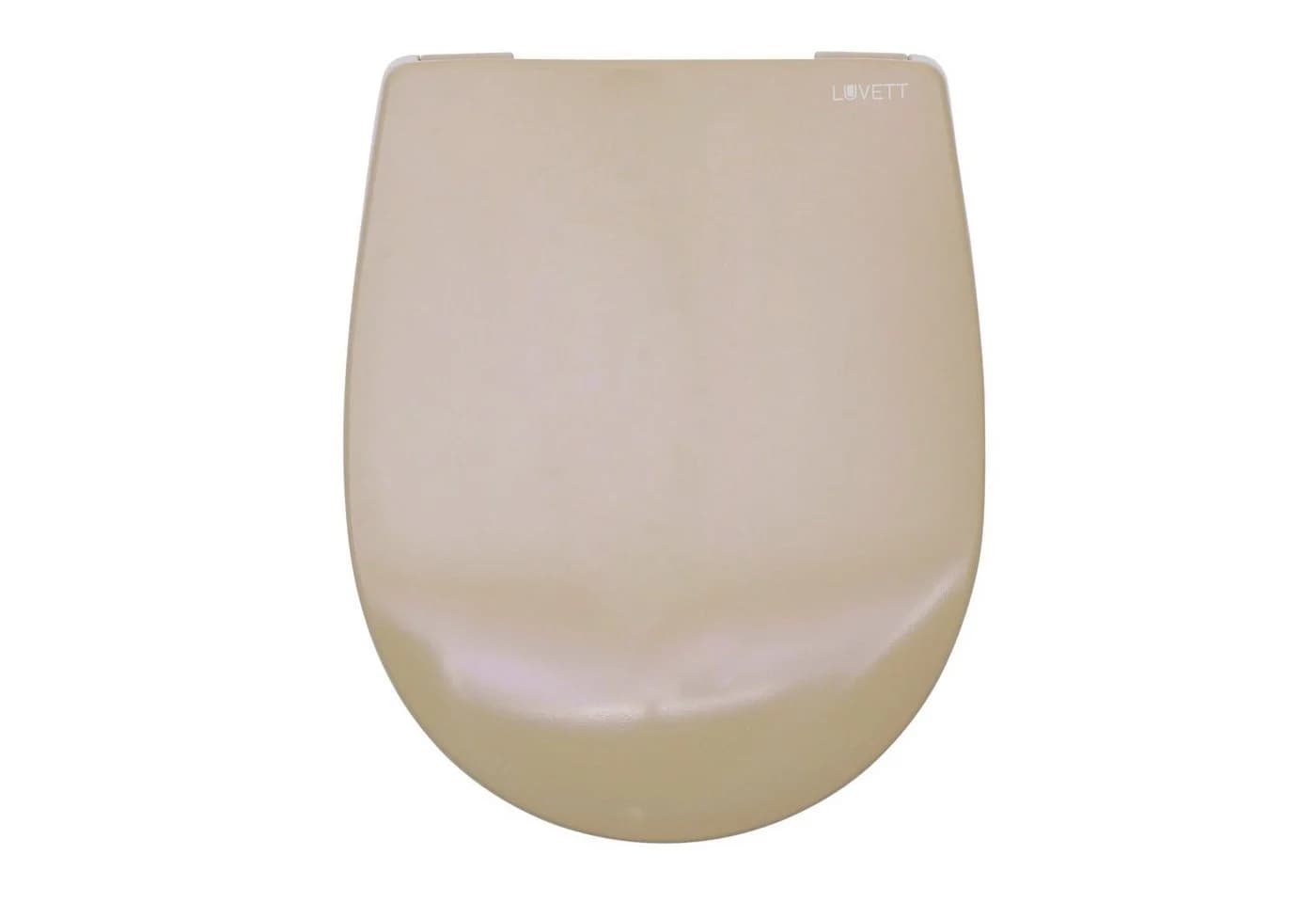 LUVETT WC-Sitz C100 mit SoftClose, Duroplast, Universelle O-Form, Beige - Bild 4