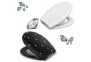LUVETT WC-Sitz Diamant Glitzer Softclose Duroplast O-Form Bild 1