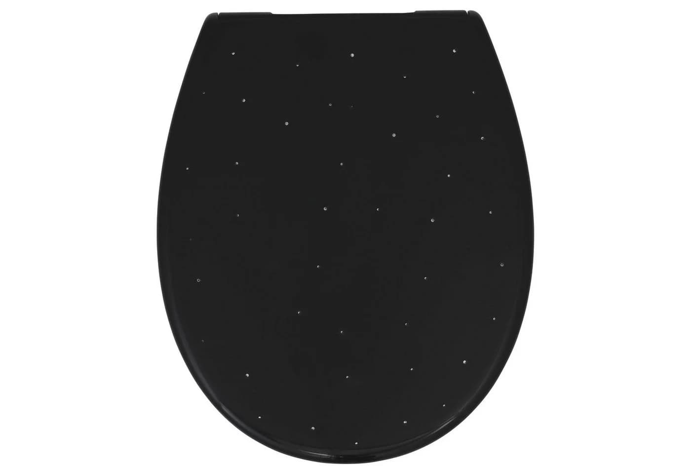 LUVETT WC-Sitz Diamant Glitzer Softclose Duroplast O-Form - Bild 5