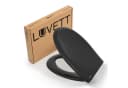 LUVETT WC-Sitz Premium C770 Schwarz mit SoftClose Absenkautomatik Bild 2