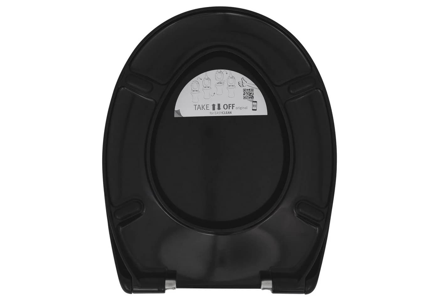 LUVETT WC-Sitz Premium C770 Schwarz mit SoftClose Absenkautomatik - Bild 3