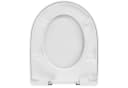 LUVETT WC-Sitz D140 Softclose D-Form Weiß Duroplast Bild 2