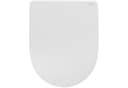 LUVETT WC-Sitz D140 Softclose D-Form Weiß Duroplast Bild 3